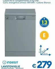 Indesit - Lavastoviglie IN2FE13DT9S Indesit - Lavastoviglie IN2FE13DT9S