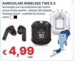 Auricolari Wireless Tws 5.3