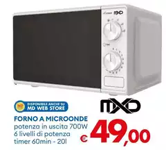 Mxd - Forno A Microonde 