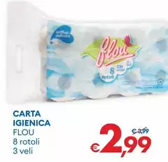 Flou - Carta Igienica Flou - Carta Igienica