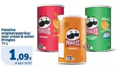 Pringles - Patatine Original/paprika/ Sour Cream & Onion