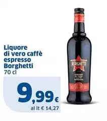 Borghetti - Liquore Di Vero Caffè Espresso