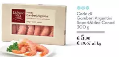 Conad - Code Di Gamberi Argentini Sapori&Idee
