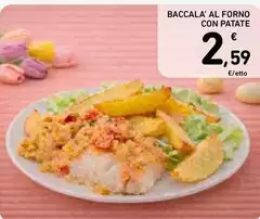 Baccala' Al Forno Con Patate