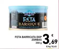 Zorbas - Feta Barricata DOP