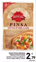Rusticana - Base Pinsa Romana Fresca Rusticana - Base Pinsa Romana Fresca