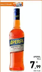 Aperol - 70 Cl