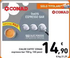 Conad - Cialde Caffe'