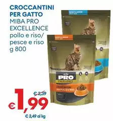 Miba Pro Excellence - Croccantini Per Gatto
