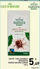 Conad - Caffe' 100% Arabica Biologico Verso Natura