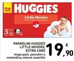 Huggies - Pannolini Little Movers Extra Care