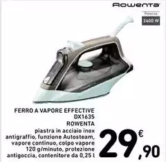 Rowenta - Ferro A Vapore Effective DX1635