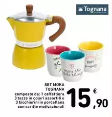 Tognana - Set Moka