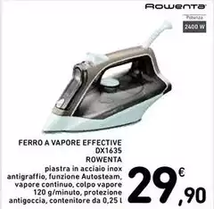 Rowenta - Ferro A Vapore Effective DX1635