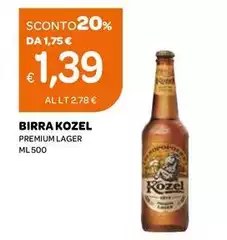 Kozel - Birra