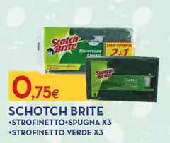 Scotch-brite - Strofinetto+spugna X3