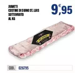 Costane Di Suino St. Luis Sottovuoto Costane Di Suino St. Luis Sottovuoto