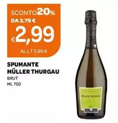 Brut - Spumante Müller Thurgau