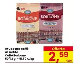 Caffe borbone - 10 Capsule Caffè Assortite