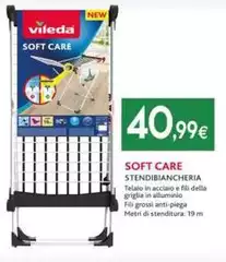 Vileda - Soft Care Stendibiancheria Vileda - Soft Care Stendibiancheria