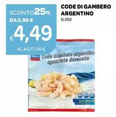 Code Di Gambero Argentino