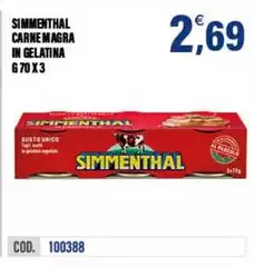 Simmenthal - Carne Magra In Gelatina