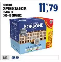 Caffe Borbone - Caffe Miscela Decisa 115 Cialde