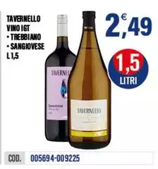Tavernello - Vino IGT Trebbiano