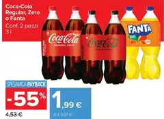 Coca Cola - Regular, Zero O Fanta