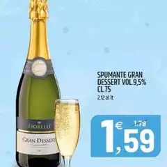 Spumante Gran Dessert Vol.9%