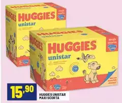 Huggies - Unistar Maxi Scorta