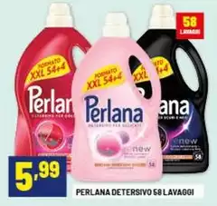 Perlana - Detersivo 58 Lavaggi