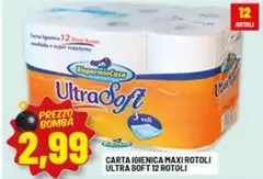 Rodolfi - Carta Igienica Maxi Rotoli Ultra Soft