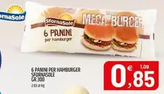 Sfornasole - 6 Panni Per Hamburger Sfornasole - 6 Panni Per Hamburger