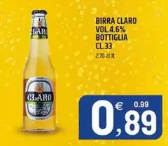Claro - Birra  Vol.46%