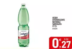 Santagata - Acqua Effervescente Naturale Santagata - Acqua Effervescente Naturale