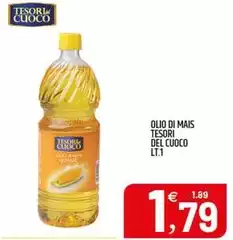 Tesori del cuoco - Olio Di Mais Tesori del cuoco - Olio Di Mais