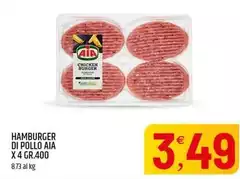 Aia - Hamburger Di Pollo Aia - Hamburger Di Pollo