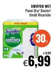 Swiffer - Wet Panni Dry Umidi Ricariche
