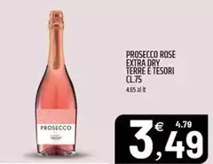 Terre e tesori - Prosecco Rose Extra Dry