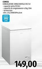 Comfeè - Congelatore Orizziontolale RCC141