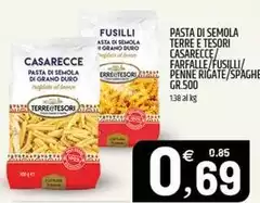 La casareccia - Pasta Di Semola Terre E Tesori La casareccia - Pasta Di Semola Terre E Tesori