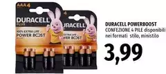 Duracell - Powerboost Confezione 4 Pile