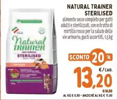 Natural Trainer - Sterilised