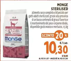 Monge - Sterilised