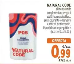 Natural - Alimento Umido Complementare Per Gatti
