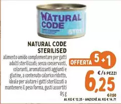 Natural - Sterilised