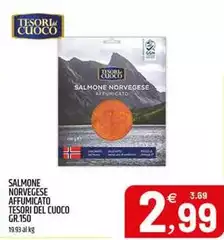 Tesori del cuoco - Salmone Norvegese Affumicato