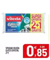 Vileda - Spugna Glitzi Crystal