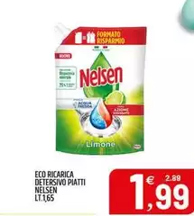 Nelsen - Eco Ricarica Detersivo Piatti
